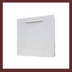 Laminowana torba papierowa biała