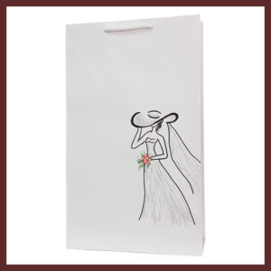 kon max, ślubne torby papierowe, hand made, ręcznie zdobione torebki, producent