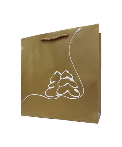 Świąteczne torby papierowe HAND MADE ręcznie zdobione producent Mer Plus